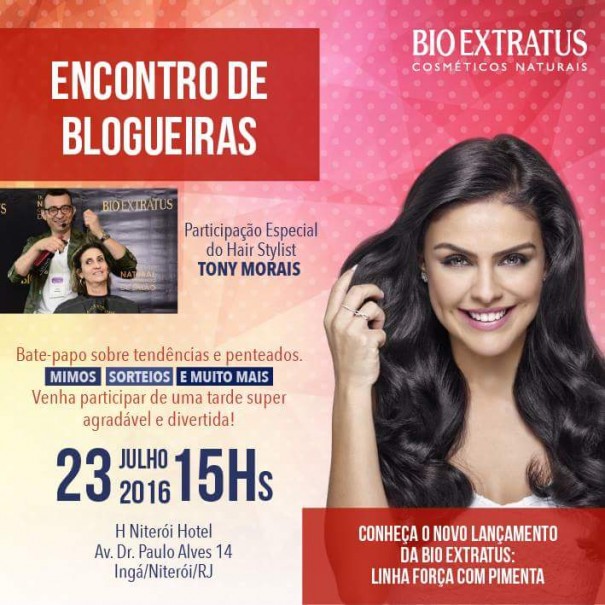 Encontro de Blogueiras Bio Extratus